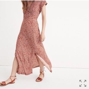 Madewell Woodblock Printed Maxi Dress